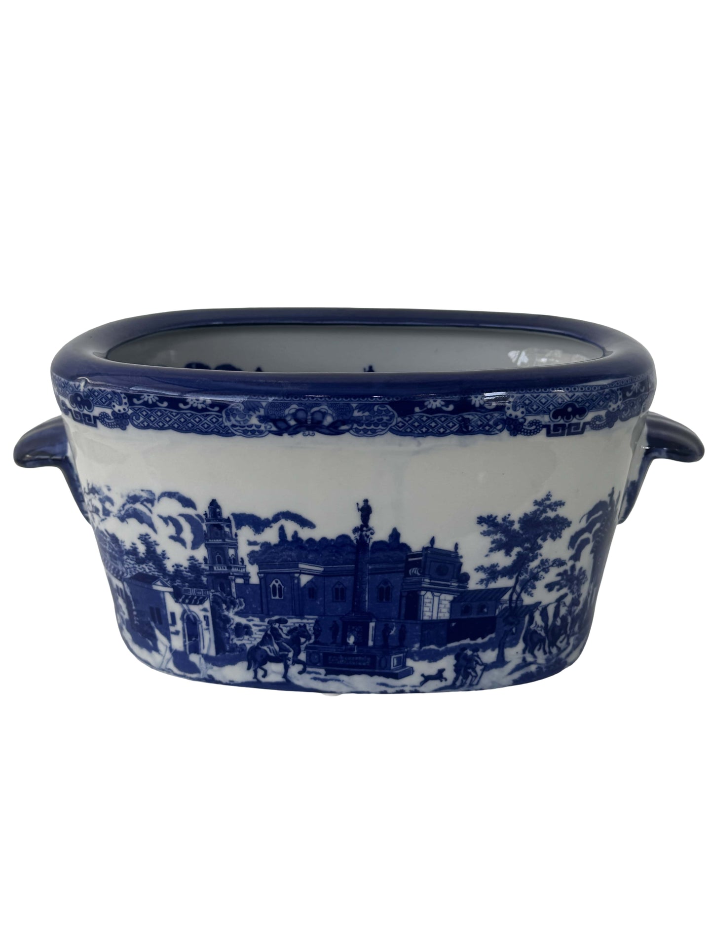 Blue Cache Pot