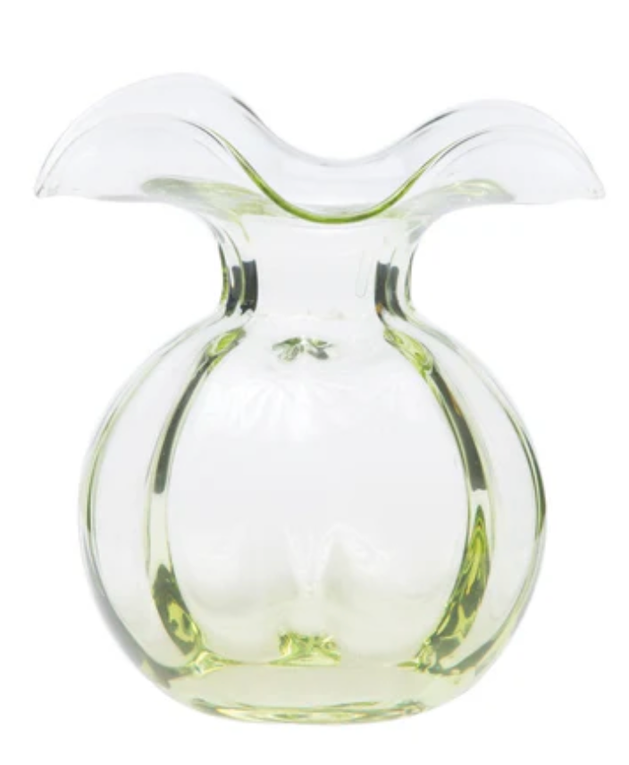 Hibiscus Green Bud Vase