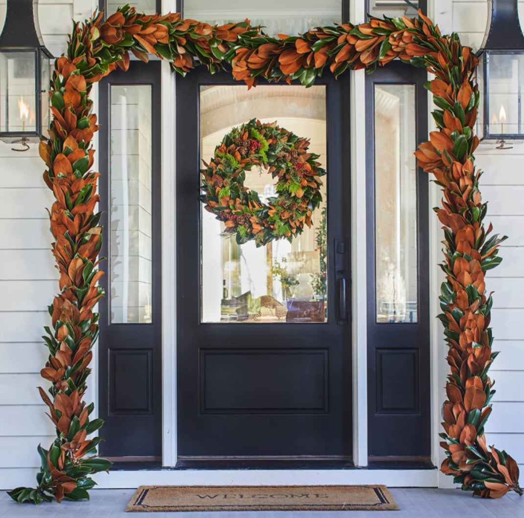 Magnolia Garland - 6'