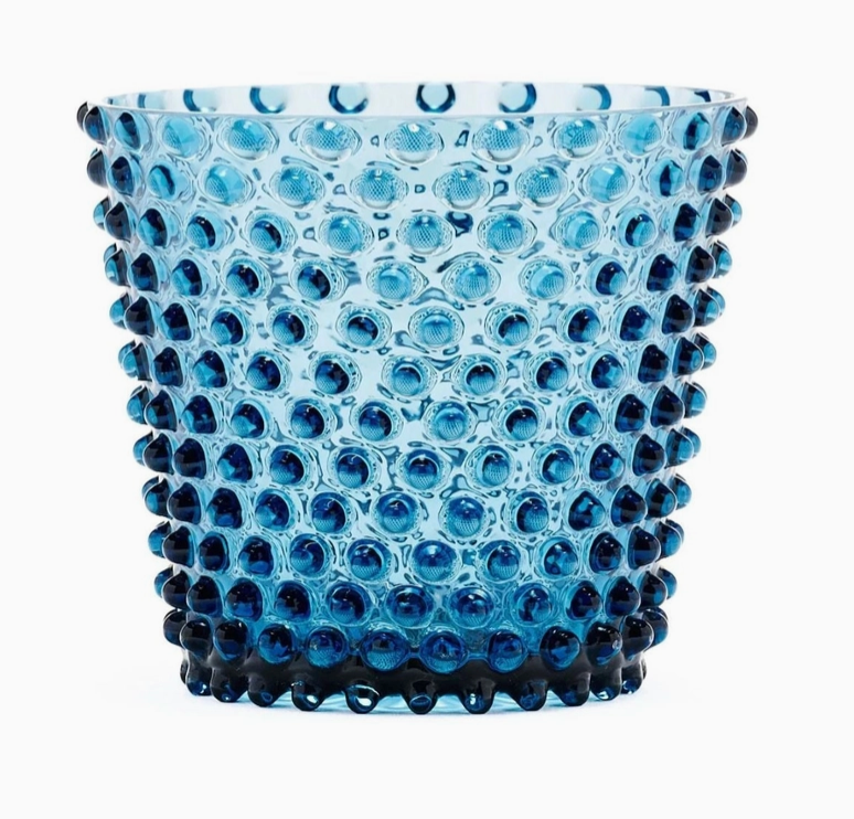 Hobnail Planter-Midnight Blue