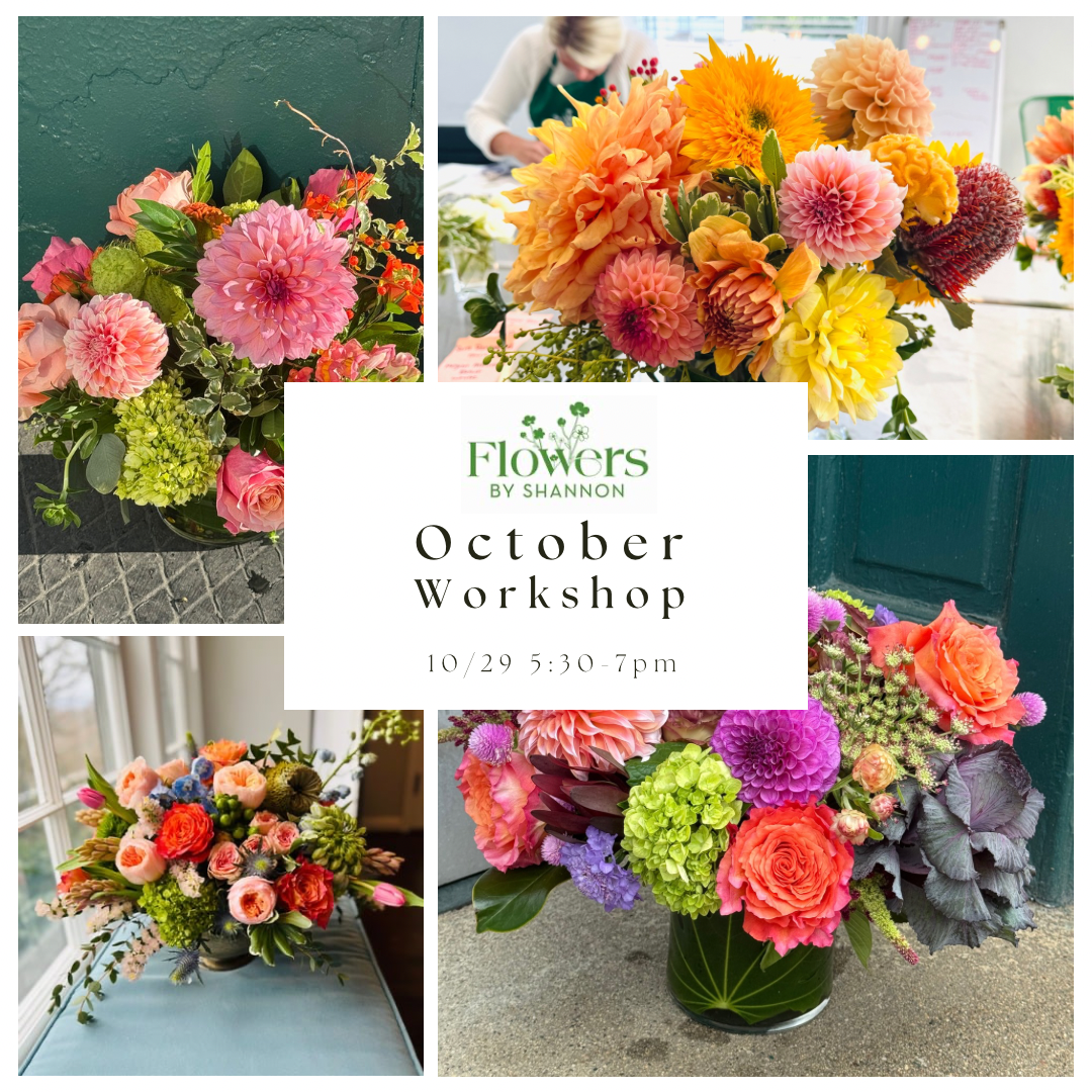 October Flower Design Workshop
