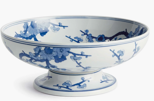 Cherry Blossom Footed Bowl