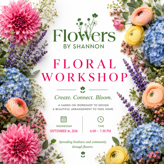 September Flower Design Workshop