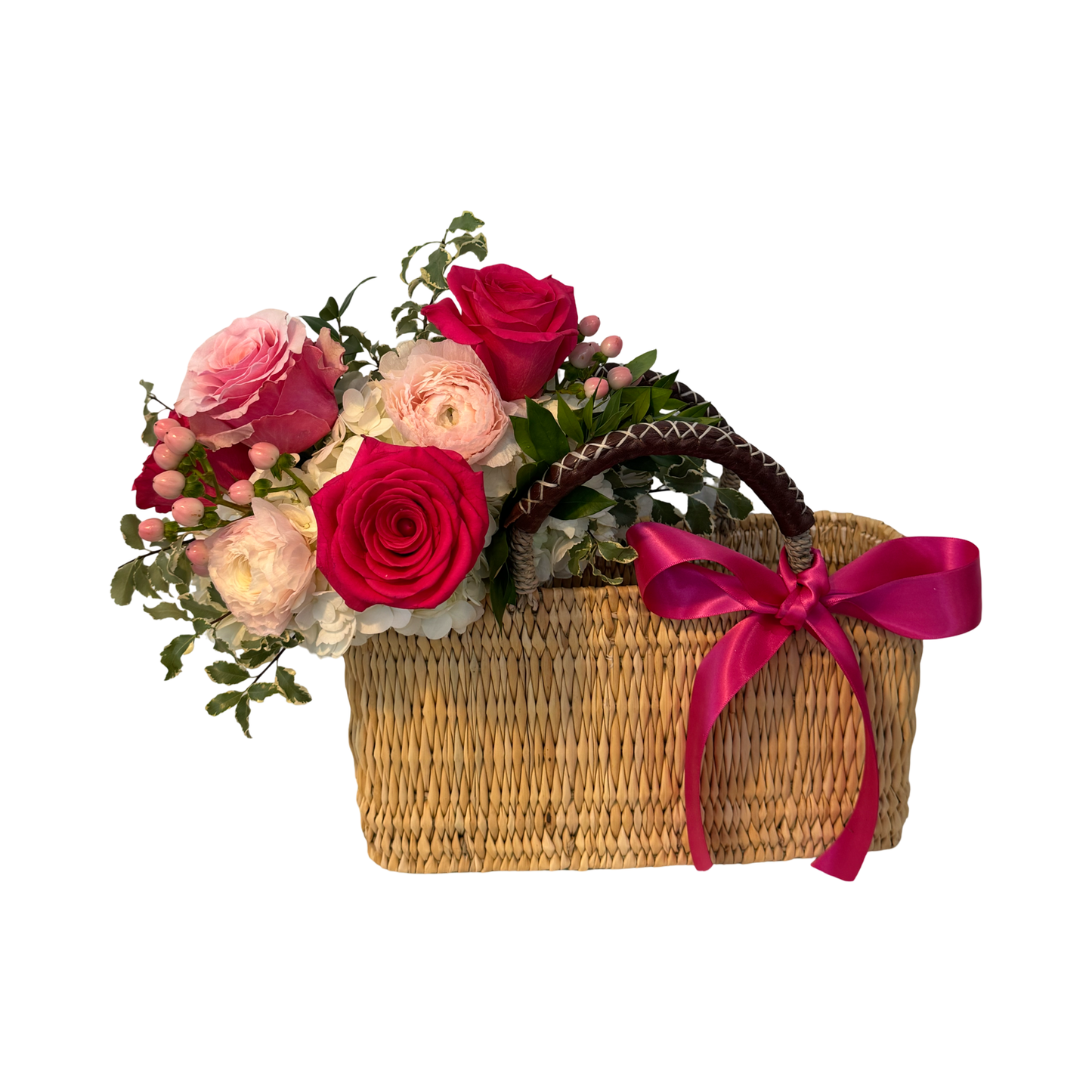 Market Basket with Small Arrangement