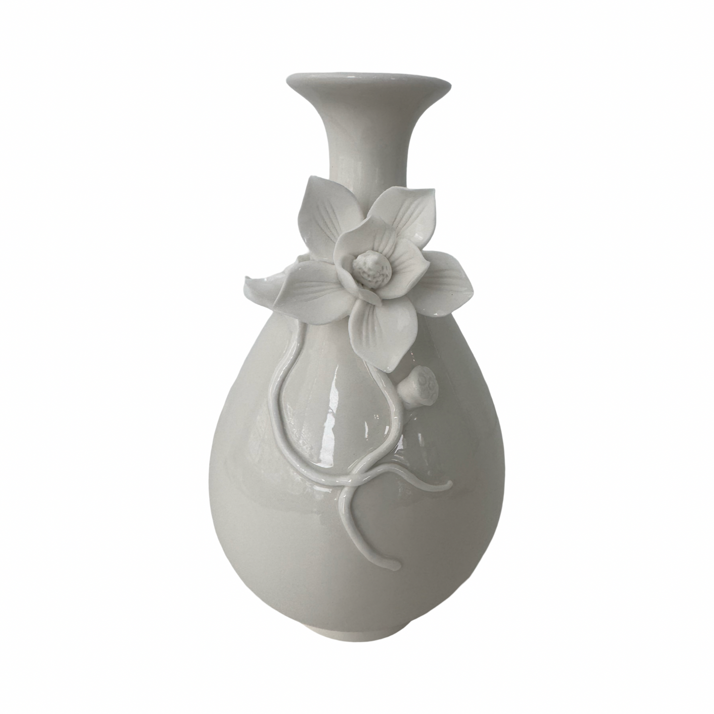 3D Sculpted Flower Vase-Style C