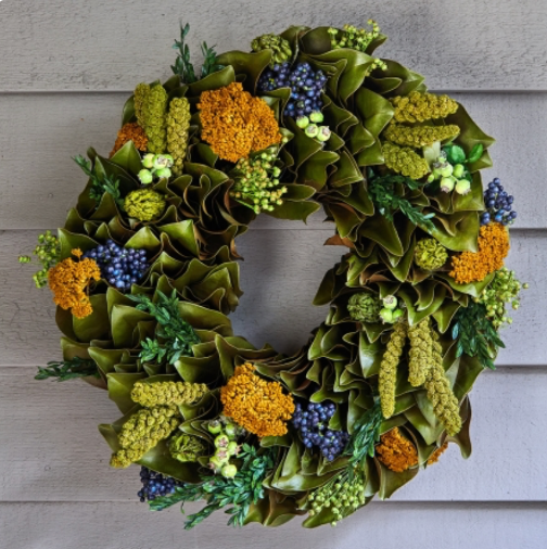Golden Dawn Wreath - 23"
